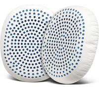 Mousse Coussin Coussinets pour Skullcandy Riff, Riff2 Casque Supra-auriculaire Filaire/sans Fil, Coussinets d'oreille avec Cuir Plus Doux, Mousse d'isolation phonique