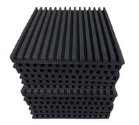 Mousse d'absorption acoustique pour Studio, Pack de 12, panneau insonorisant à large bande, rembourrage insonorisant