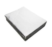 Mousse d'aluminium autocollante 10/20 PIÈCES Capot De Voiture Isolation Coton 5mm Coussin D'isolation Auto-Adhésif Phonique Résistance Aux Chocs(10pcs)