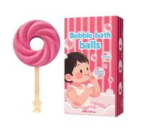 Mousse de bain | Boule Effervescente pour Douche en Forme de Sucette,6 Pièces de Boules Moussantes pour Le Bain - Pour Femme, Grand-Mère, Fille, Famille, Maison, Voyage