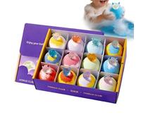 Mousse de Bain Lot de 12 pièces de billes de bain parfumées au sel