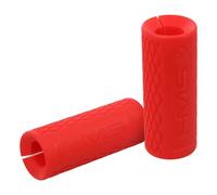 HMS Fitness – Mousse pour barre de musculation FG02 (x2) Rouge 123 mm Unisexe