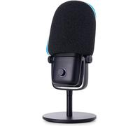 Mousse de Bonnette Professionnel Wave 1,Wave XLR pour la réduction du bruit compatible avec le microphone USB à condensateur Elgato Wave1 par