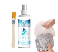 Mousse de Démoulage pour Moules | Lubrifiant démoulant 100 ml - Spray anti-adhérent pour résine - pour Coulée de Béton et Plâtre, Atelier Maison, Garage, Salle Créative, Studio, Fabrication Bougies et