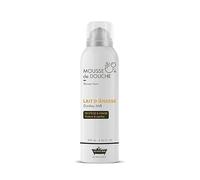 Mousse de Douche au Lait d’Ânesse BIO 200ml - Soin Doux et Apaisant | Texture Aérienne | Peau Sensible | Made in France | Les Petits Bains de Provence
