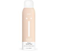 Mousse De Douche Naturelle, Senteur Poire & Sel Marin - 200ml, Mousse De Douche Pour Le Corps Parfumée Aux Sels Marins Et À La Poire, Végan, Formule Sans Plastique, Bioplastique