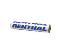 Mousse de guidon bicolore Renthal blanc/bleu 245mm