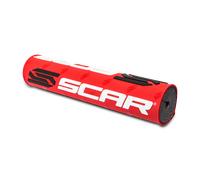 Scar Mousse de guidon Regular S² 22 3D pour motocross/quad/enduro – Rouge