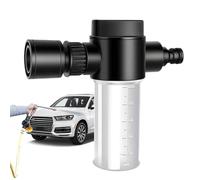 Mousse de lavage haute pression pour voiture - à mousse - Tuyau de pulvérisation - Bouteille de jardin de 100 ml - Pour pelouse d'arrière-cour en plein air, eau de précision avec accessoires