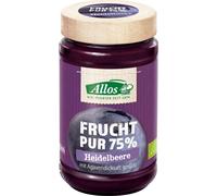 Mousse de myrtilles(75% FRUITS) 250 g - ALLOS