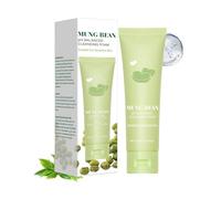 Mousse De Nettoyage Du Ph à Haricots Mungo, Nettoyant Pour Le Visage à Pores Profonds, Exfoliant, Lavage De Visage Hydratant Apaisant Des Haricots Mungas, Adapté à Toutes Les Peau (1PC)