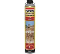 Mousse de polyuréthane - Soudal - Gun 750ml - Auto-expansible - Prêt à l'emploi - Collage parfait
