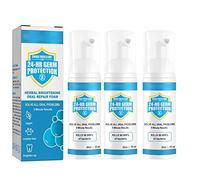 Mousse de rince-bouche 1/2/3/5 pièces, 2 en 1 mousse de dentifrice blanchissant pour rince-bouche 2023, élimination des calculs, blanchiment des dents, élimination de la mauvaise haleine (3 Pièces)