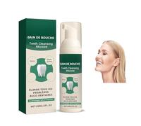 Mousse de soin dentaire avec distributeur push - Dentifrice moussant - Mousse blanchissante - Nourrissant pour les dents et les gencives - Sans fluorure (1)