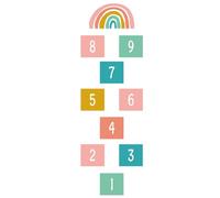 Mousse De Tapis Materne Décalcomanies Au Sol De La Salle De Jeux | Les Carreaux Jouent Un Tapis | Nombres De Puzzle PAD PLACEMENT | Pathway pllaymat Floor Secrals For Hop scotchh Games Kids toddlerss