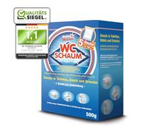 Mousse de WC pour un nettoyage sans effort - Poudre de WC auto-nettoyante - la mousse de WC monte jusqu'à la bordure