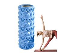 Mousse de yoga - Massage du dos de 33 cm, design creux, outil musculaire texturé, équipement de récupération physique durable | Mousse de tissus profonds pour relâcher le point de déclenchement