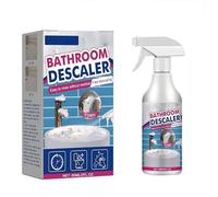 Mousse détartrante pour salle de bain - Formule à action rapide sans rinçage qui aide à desserrer le calcaire et les résidus de savon, pour une utilisation sur la baignoire, les toilettes, le verre