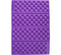 Mousse d'extérieur Coussin de jardin imperméable Tapis de camping portable et pliable (violet noir)