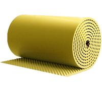 Mousse d'insonorisation d'isolation phonique de 10 m/rouleau, coton insonorisant auto-adhésif de 5 cm d'épaisseur, panneaux acoustiques for studio home cinéma Ktv(Giallo,30m)