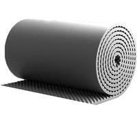 Mousse d'insonorisation d'isolation phonique de 10 m/rouleau, coton insonorisant auto-adhésif de 5 cm d'épaisseur, panneaux acoustiques for studio home cinéma Ktv(Rosso,10m)