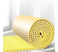 Mousse d'insonorisation d'isolation phonique de 5 m/rouleau, tapis acoustique de studio auto-adhésif de 5 cm d'épaisseur, coton d'isolation phonique antibruit ignifuge(Giallo,20m)