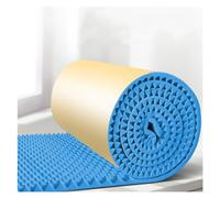 Mousse d'insonorisation d'isolation phonique de 5 m/rouleau, tapis acoustique de studio auto-adhésif de 5 cm d'épaisseur, coton d'isolation phonique antibruit ignifuge(Blu,5m)