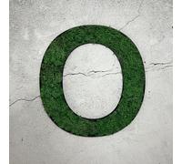 Mousse d'Islande - lettre O/vert gazon