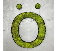 Mousse d'Islande - lettre Ö/vert vif