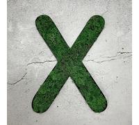 Mousse d'Islande - lettre X/vert gazon