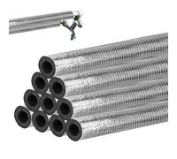 Mousse d'isolation de tuyau, manchon de protection contre le gel, couverture flexible pré-fendue pour une utilisation en extérieur, finition détaillée robuste, caractéristique de cour arrière, accesso