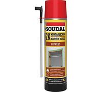 Mousse d'isolation PU Soudal 2K Express 400ml
