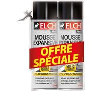 Mousse Elch expansive 500ml lot de 2