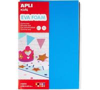 APLI – Pochette de feuilles mousse EVA Apli Kids 12372 – 10 feuilles A4, diverses couleurs