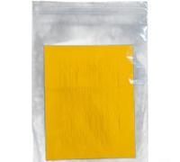 Mousse EVA pour attacher la mouche avec contours du corps d'arthropode pour l'artisanat flottant pour leurres de pêche à la mouche qui flottent uniformément sur l'eau (jaune)