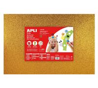 Mousse Eva Thermoform. 40x60cm Doré Pailleté 3 Feuil.