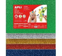 Mousse Eva Thermoformable 40x60 Cm 5 Pièces Pailletées