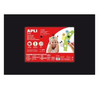 APLI Mousse EVA thermoformable 40×60 cm Noir 5 feuilles