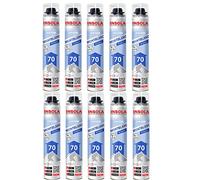 Mousse expansive pistolable Toutes Saisons INSOLA - Aérosol de 870 ml - Pour l' Isolation Thermique et Phonique - (LOT DE 10)