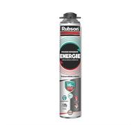Rubson Mousse auto-expansive polymère pistolable Énergie – aérosol 750 mL Gris