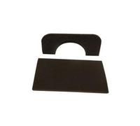 Mousse filtrante (2 pièces) d'origine Aspirateur (00642117 BOSCH SIEMENS)