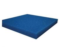 Mousse filtrante 50x50x5 cm bleu grossier