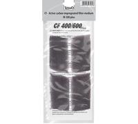 Tetra Mousse de filtration au charbon CF pour Filtre IN 400-600 Plus Noir 2 pièces
