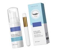 Mousse fine et riche 50 ml Mousse nettoyante pour cils Shampooing doux pour cils Nettoyage en profondeur pour le maquillage Nettoyage Utilisation quotidienne sûre Dissolvant de mousse