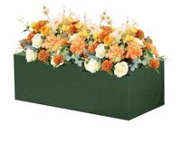 Mousse Florale - Bloc De Mousse Pratique Pour Fleuriste 22,8 X 10,8 Cm | Verrouillage À L'eau Stable Et Humide, Décorations De Jardin, Mousses De Fleurs Pour Fête De Mariage, Arc De Vacances, Bouquet