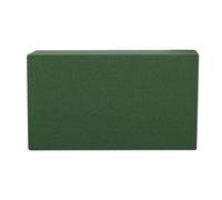 Mousse florale - Brique | Arrangement floral pour fleurs fraîches | Lot de 8 pièces vertes pour décorations de table de mariage, anniversaires, serviettes d'eau, coupables sur mesure,