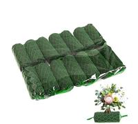 Mousse florale - forme de saucisse à 14 sections de 13 cm | matériau ABS, support pour fleurs fraîches absorbant l'eau | idéal pour mariage, compositions de fleuristes et décorations de fête