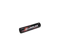 mousse guidon doppler moto cross-bar noir/rouge