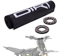 Mousse Guidon Moto Coussinet de Guidon de Moto 250 mm Protecteur Universel pour Dirt Pit Bike Enduro Supermoto Motocross