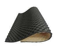 Mousse Insonorisante Acoustique Pour Voiture 2 Cm Isolation Phonique Pour Capot Voiture Caisson De Basses, Silencieux Tapis Isolant Auto(50cmx80cm)